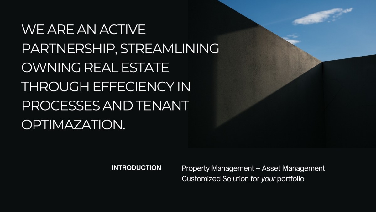 What is CRE Asset Management – CapEx Asset Management